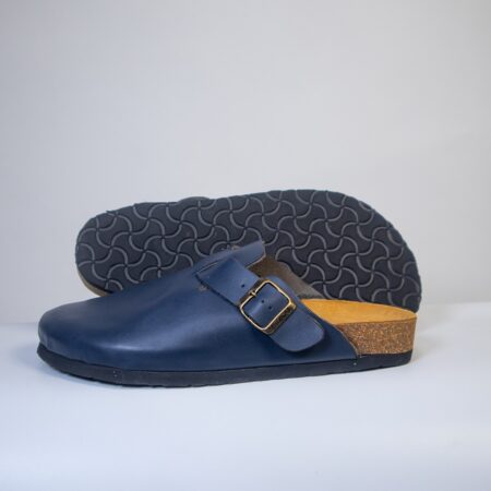 Bleu Marine Cuir Simple